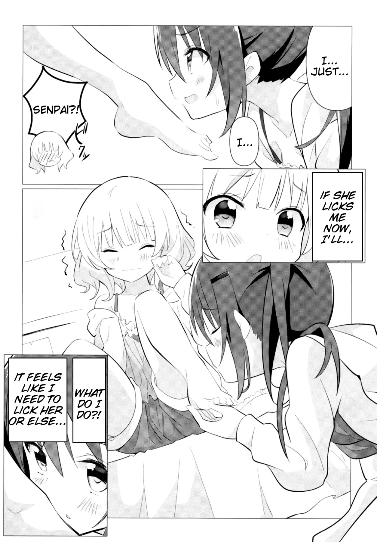 Hentai Manga Comic-A Book Where Senpai and I Awaken To Yuri-Read-8